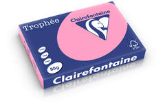 Kopieerpapier A4 roze FSC houtvrij 500 vel, 80 grs.